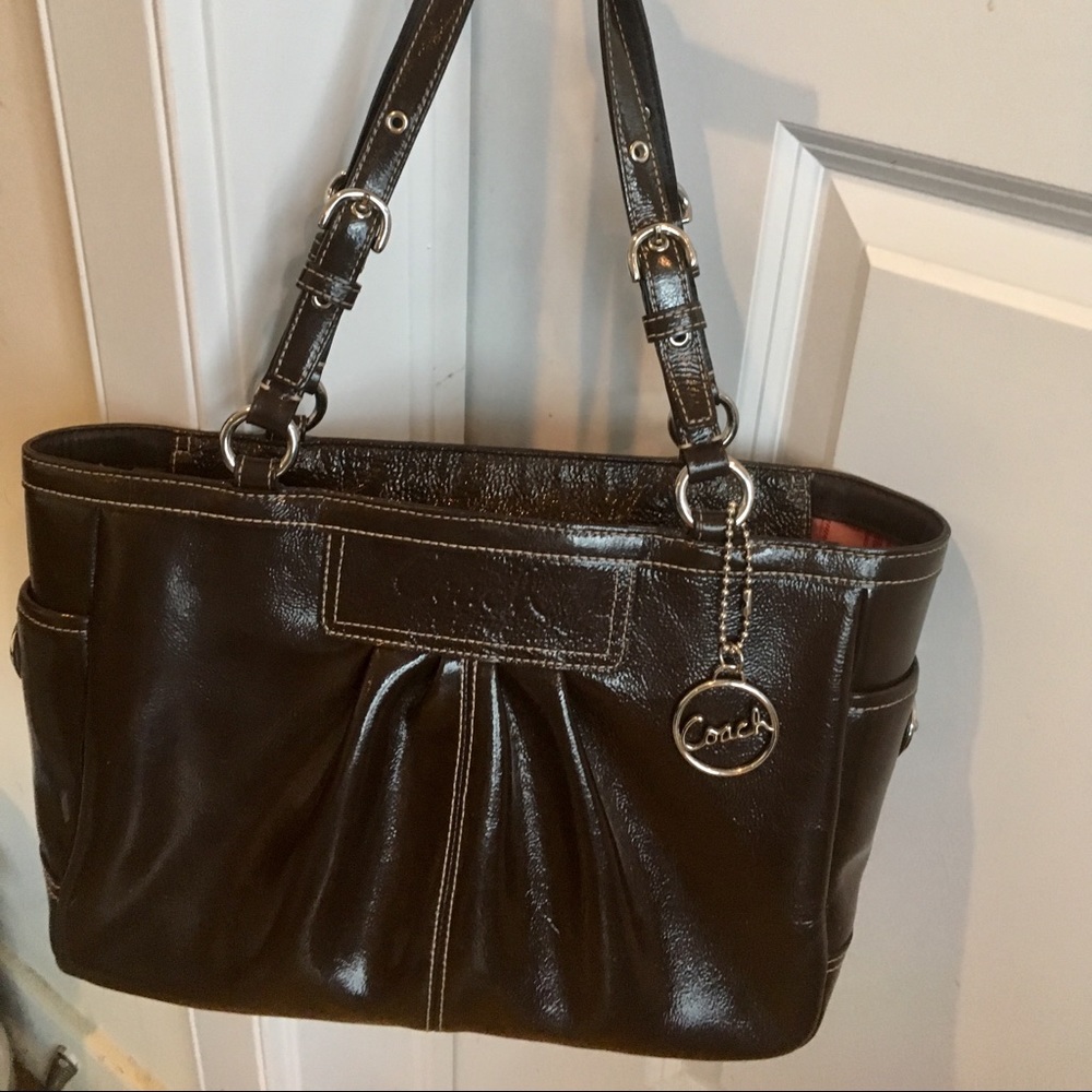 Coach beautiful chocolate purse